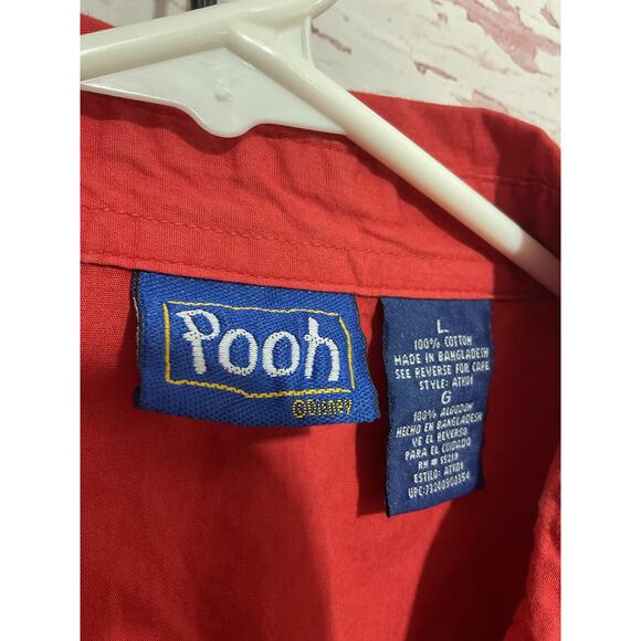 VTG Disney Jerry Leigh Pooh Western Shirt Large - Picture 4 of 11